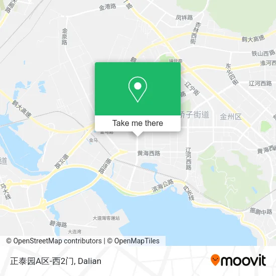 正泰园A区-西2门 map