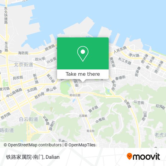 铁路家属院-南门 map