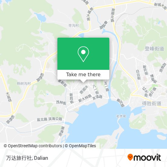万达旅行社 map