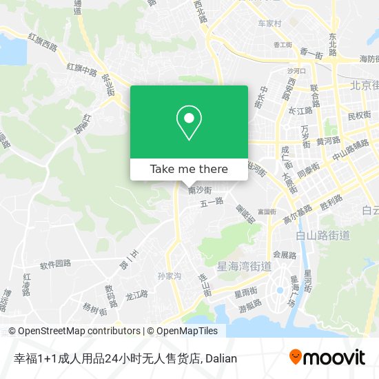 幸福1+1成人用品24小时无人售货店 map