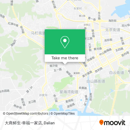 大商鲜生-幸福一家店 map