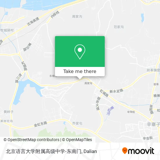 北京语言大学附属高级中学-东南门 map