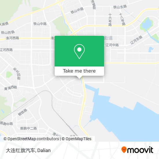 大连红旗汽车 map