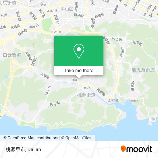 桃源早市 map