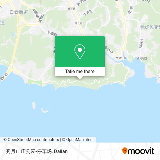 秀月山庄公园-停车场 map