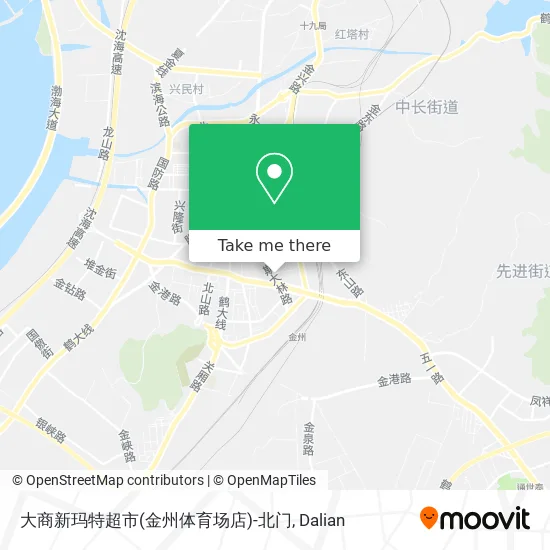 大商新玛特超市(金州体育场店)-北门 map
