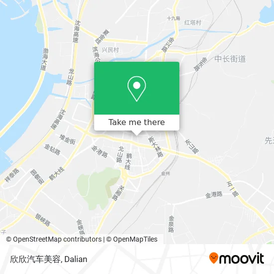 欣欣汽车美容 map