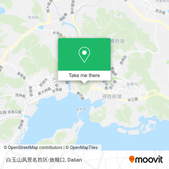 白玉山风景名胜区-旅顺口 map