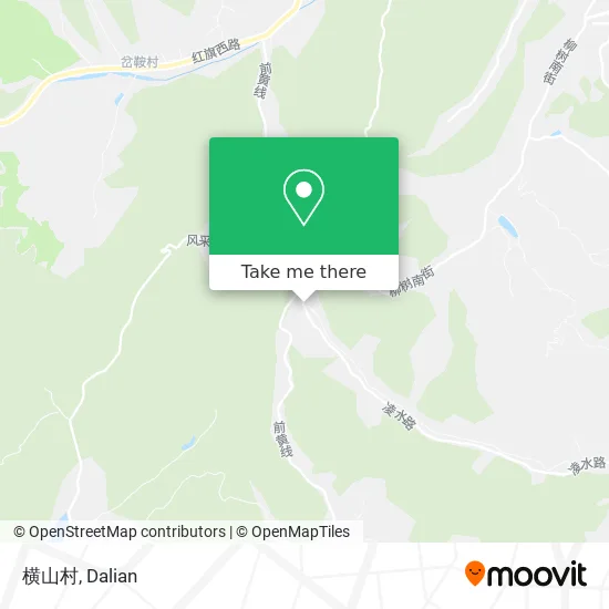 横山村 map