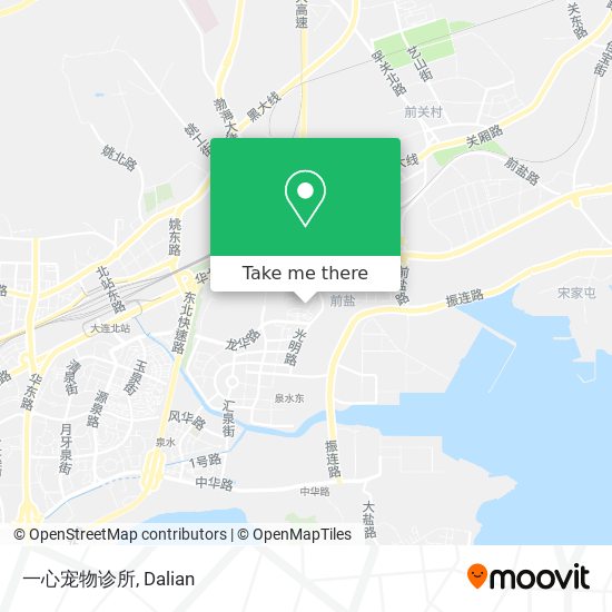 一心宠物诊所 map