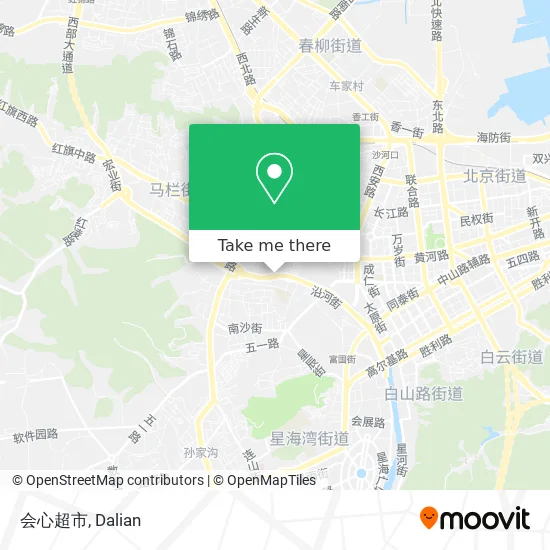 会心超市 map