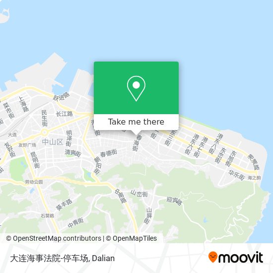 大连海事法院-停车场 map