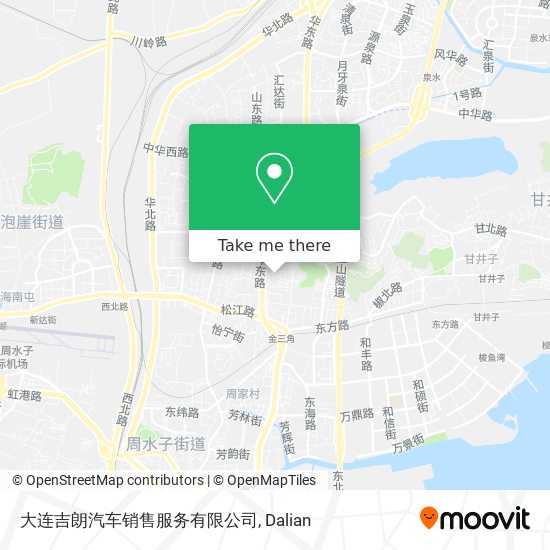 大连吉朗汽车销售服务有限公司 map