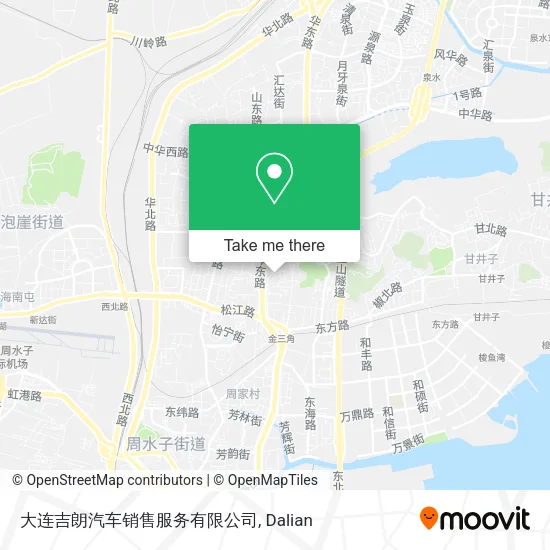 大连吉朗汽车销售服务有限公司 map