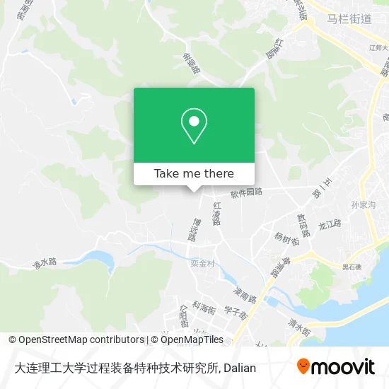 大连理工大学过程装备特种技术研究所 map