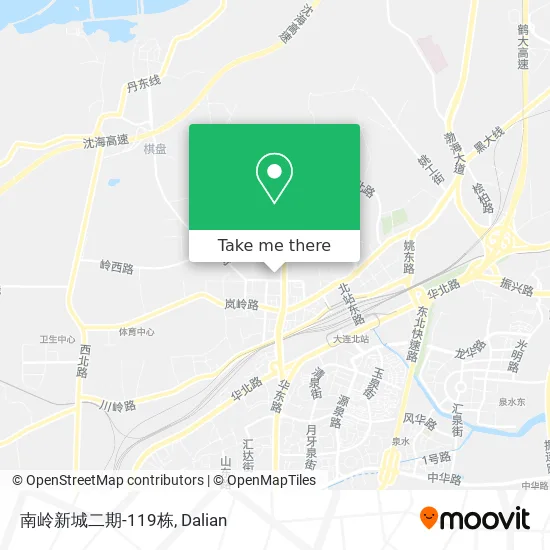 南岭新城二期-119栋 map