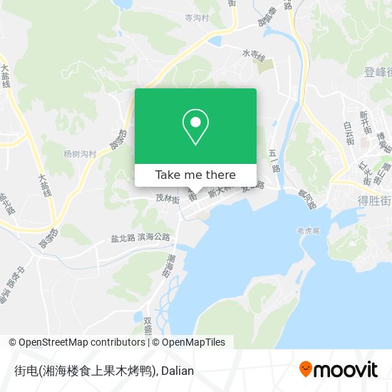 街电(湘海楼食上果木烤鸭) map