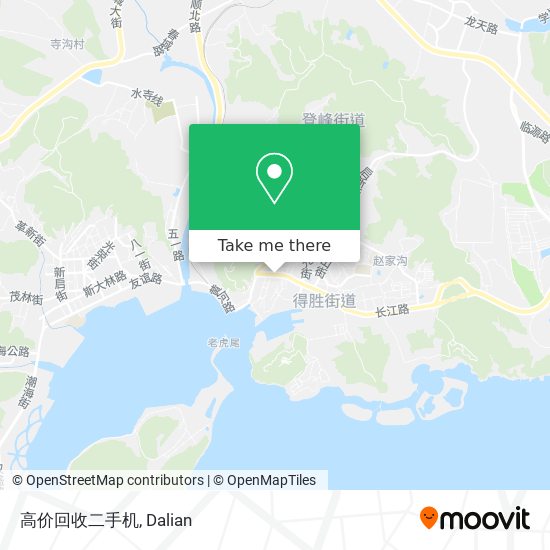 高价回收二手机 map