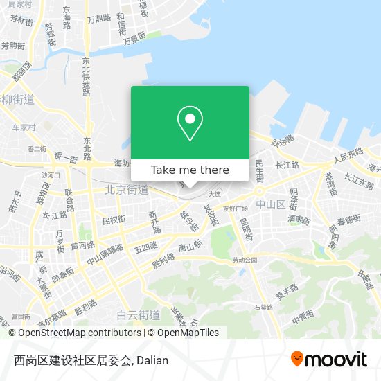 西岗区建设社区居委会 map