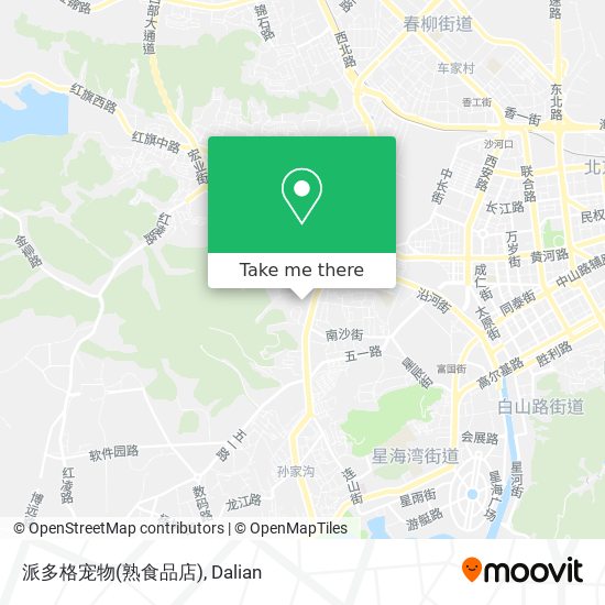 派多格宠物(熟食品店) map
