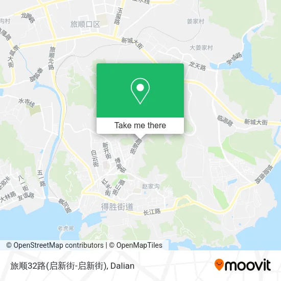 旅顺32路(启新街-启新街) map