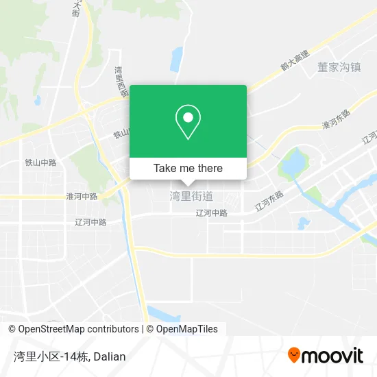 湾里小区-14栋 map