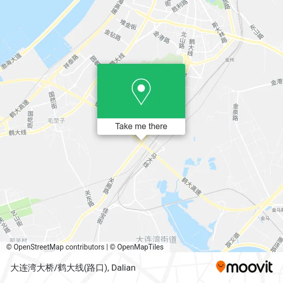 大连湾大桥/鹤大线(路口) map