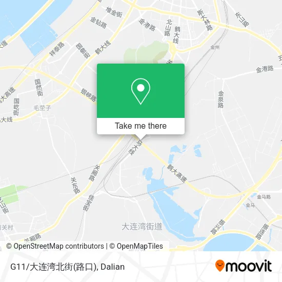 G11/大连湾北街(路口) map