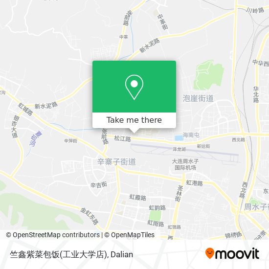 竺鑫紫菜包饭(工业大学店) map