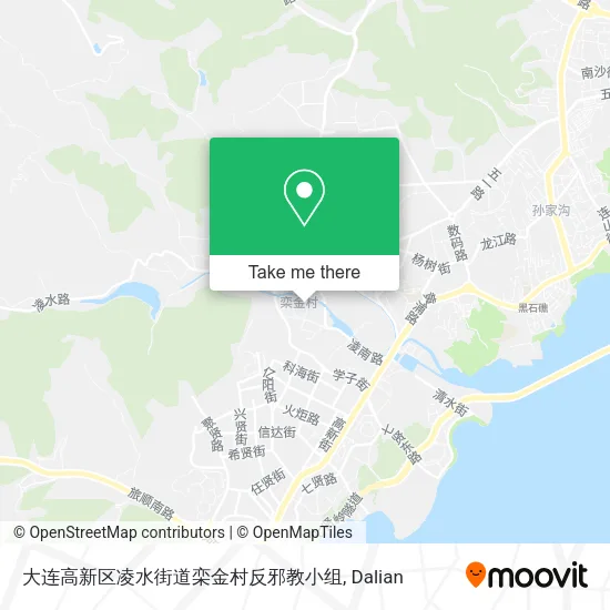 大连高新区凌水街道栾金村反邪教小组 map