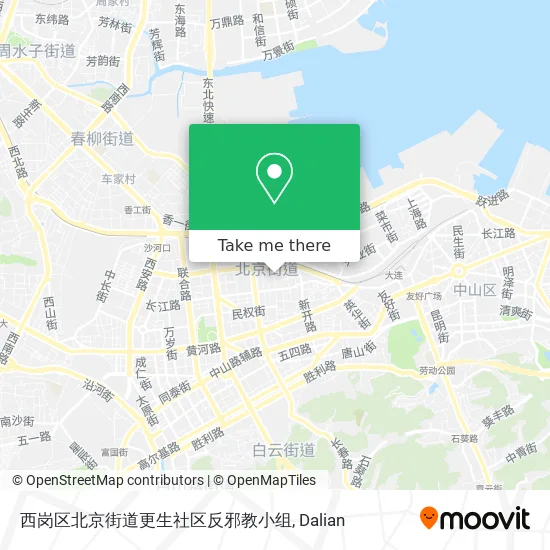 西岗区北京街道更生社区反邪教小组 map