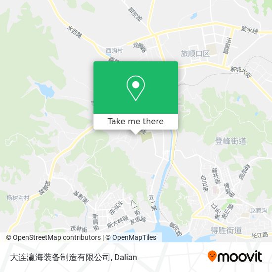 大连瀛海装备制造有限公司 map