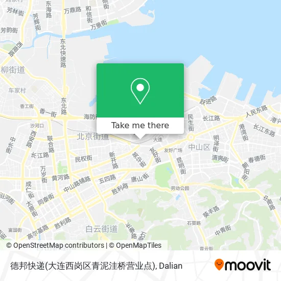 德邦快递(大连西岗区青泥洼桥营业点) map