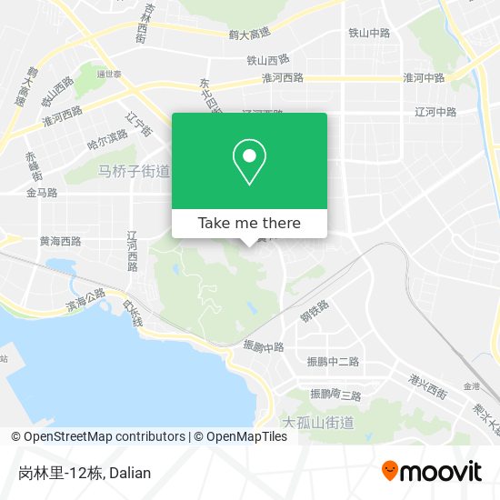 岗林里-12栋 map