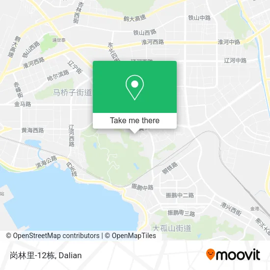 岗林里-12栋 map