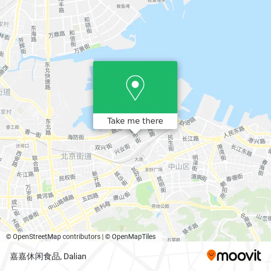嘉嘉休闲食品 map