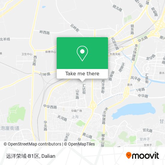 远洋荣域-B1区 map