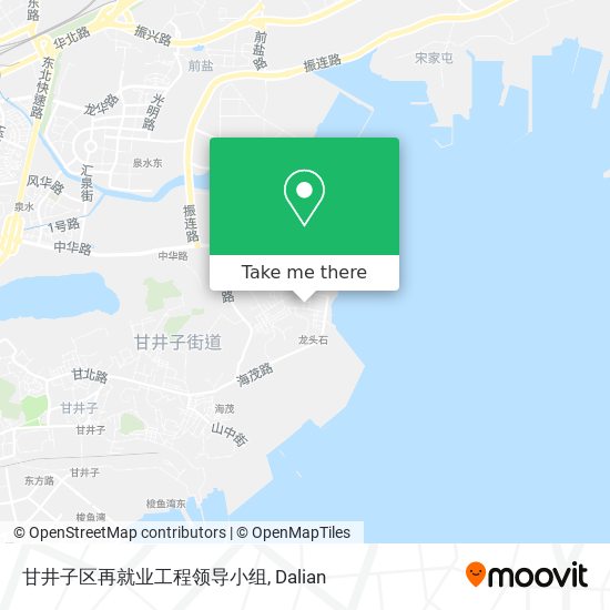 甘井子区再就业工程领导小组 map