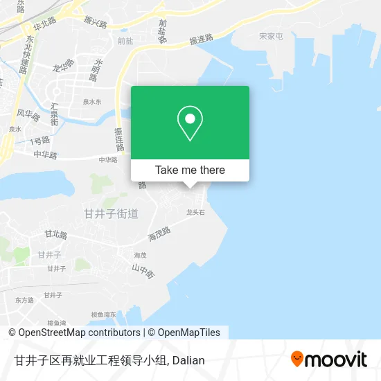 甘井子区再就业工程领导小组 map