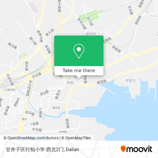 甘井子区行知小学-西北2门 map