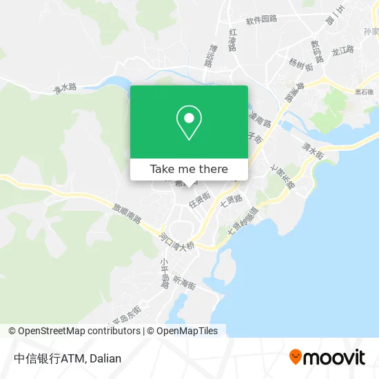 中信银行ATM map