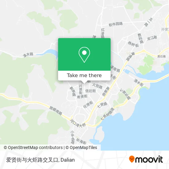 爱贤街与火炬路交叉口 map
