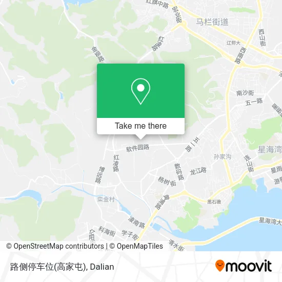 路侧停车位(高家屯) map
