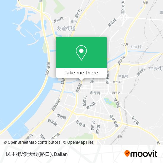 民主街/爱大线(路口) map