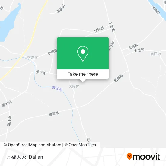 万福人家 map