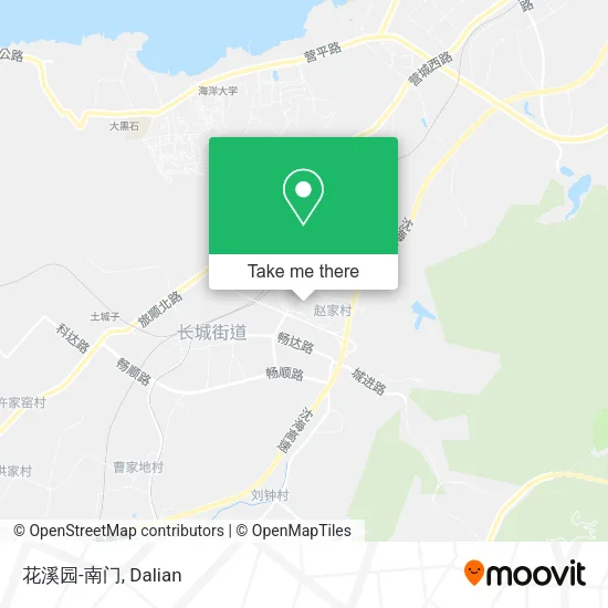花溪园-南门 map