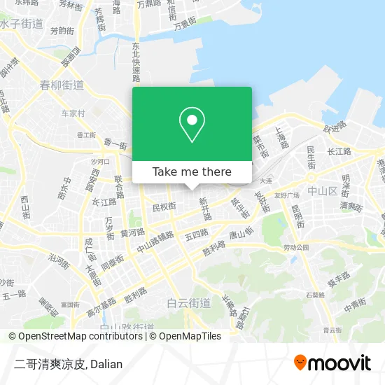 二哥清爽凉皮 map
