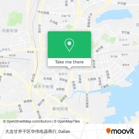 大连甘井子区华伟电器商行 map
