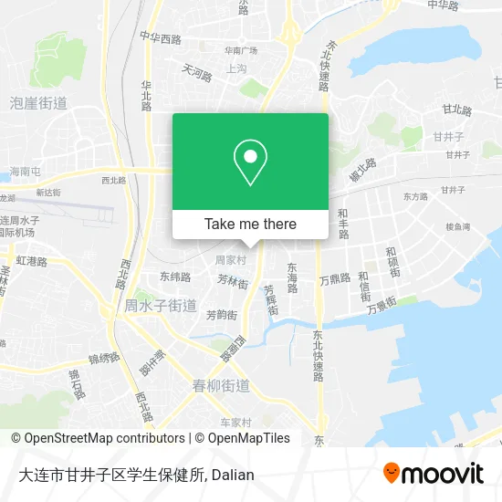 大连市甘井子区学生保健所 map