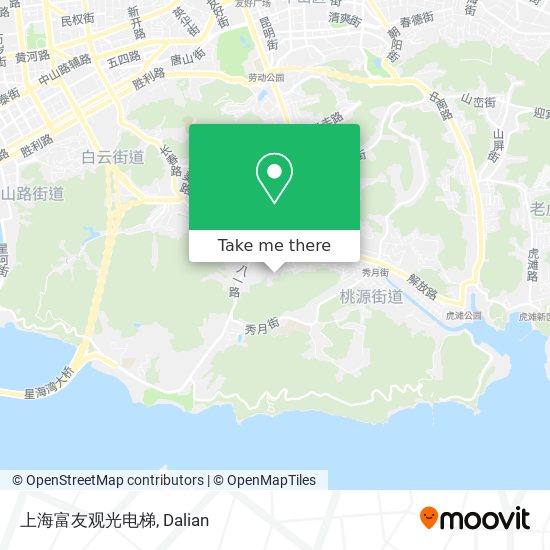 上海富友观光电梯 map